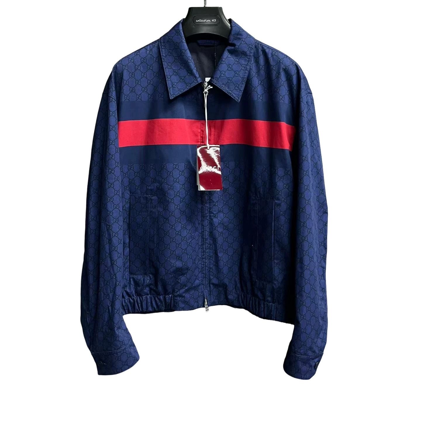 Gucci Gucci GG Monogram Web Blouson Jacket Size 52 Size US L / EU 52-54 / 3 - 1 Thumbnail