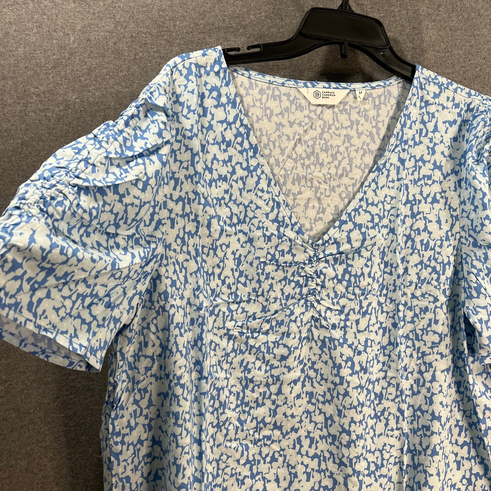 Other Candace Cameron Bure Printed Blouse with Ruched Size M / US 6-8 / IT 42-44 - 4 Thumbnail