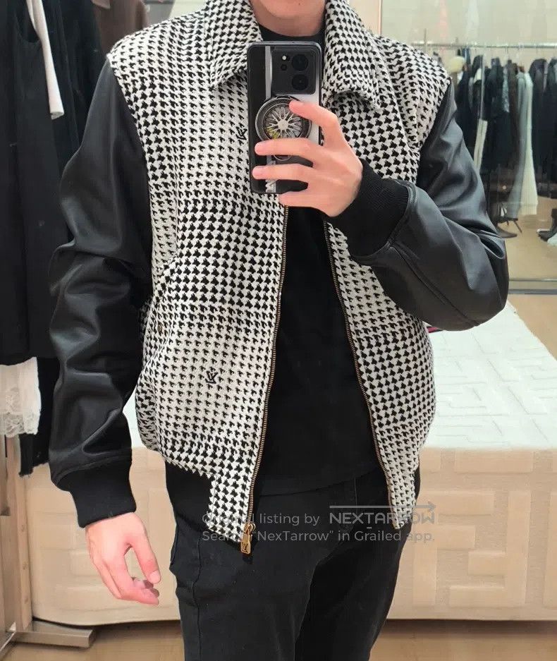 Louis Vuitton Louis Vuitton SS25 Full Logo Leather Jacket Size US M / EU 48-50 / 2 - 1 Thumbnail
