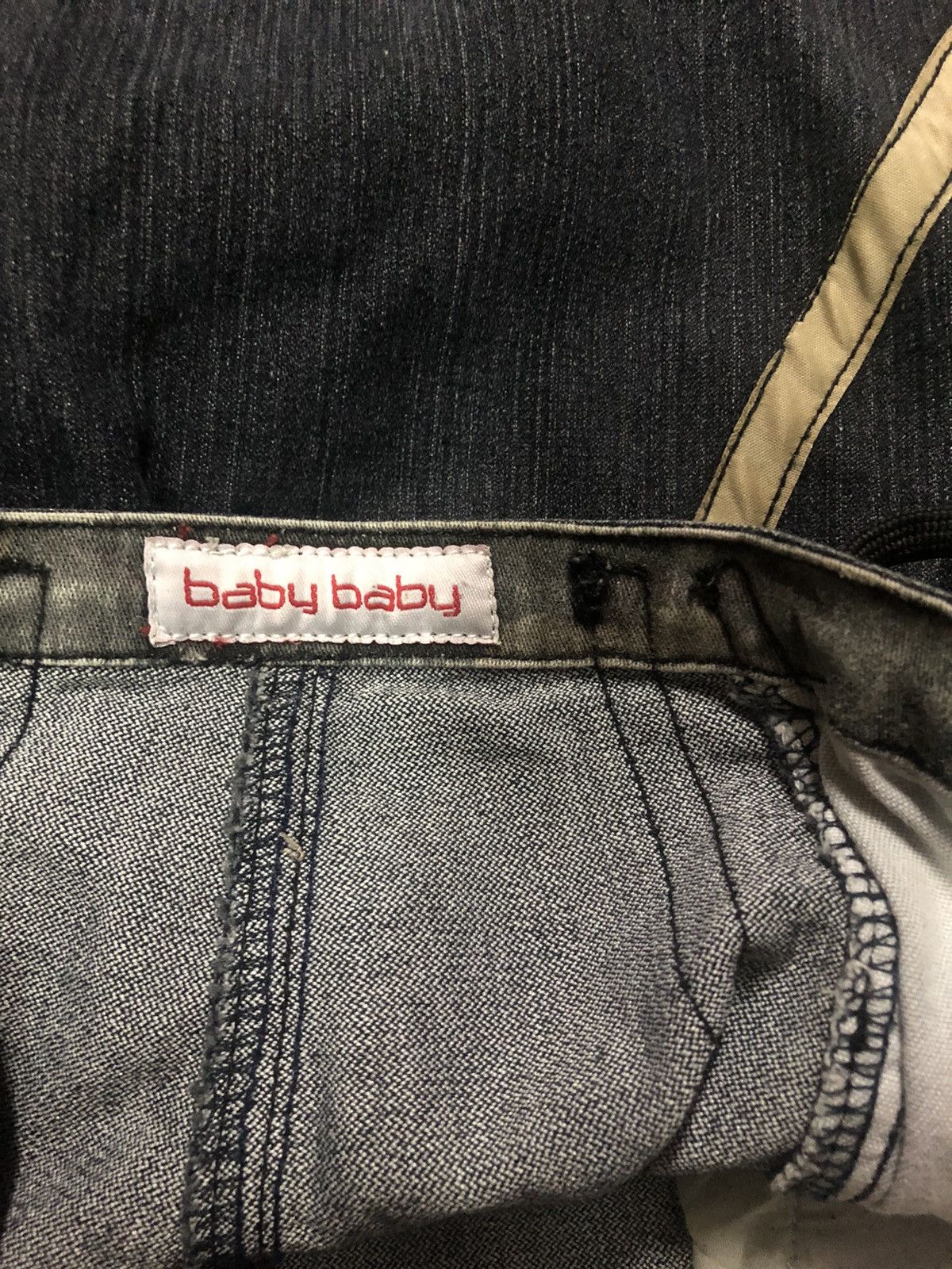 If Six Was Nine baby baby Flare Drawstring Jeans pants Size 27" / US 4 / IT 40 - 3 Thumbnail