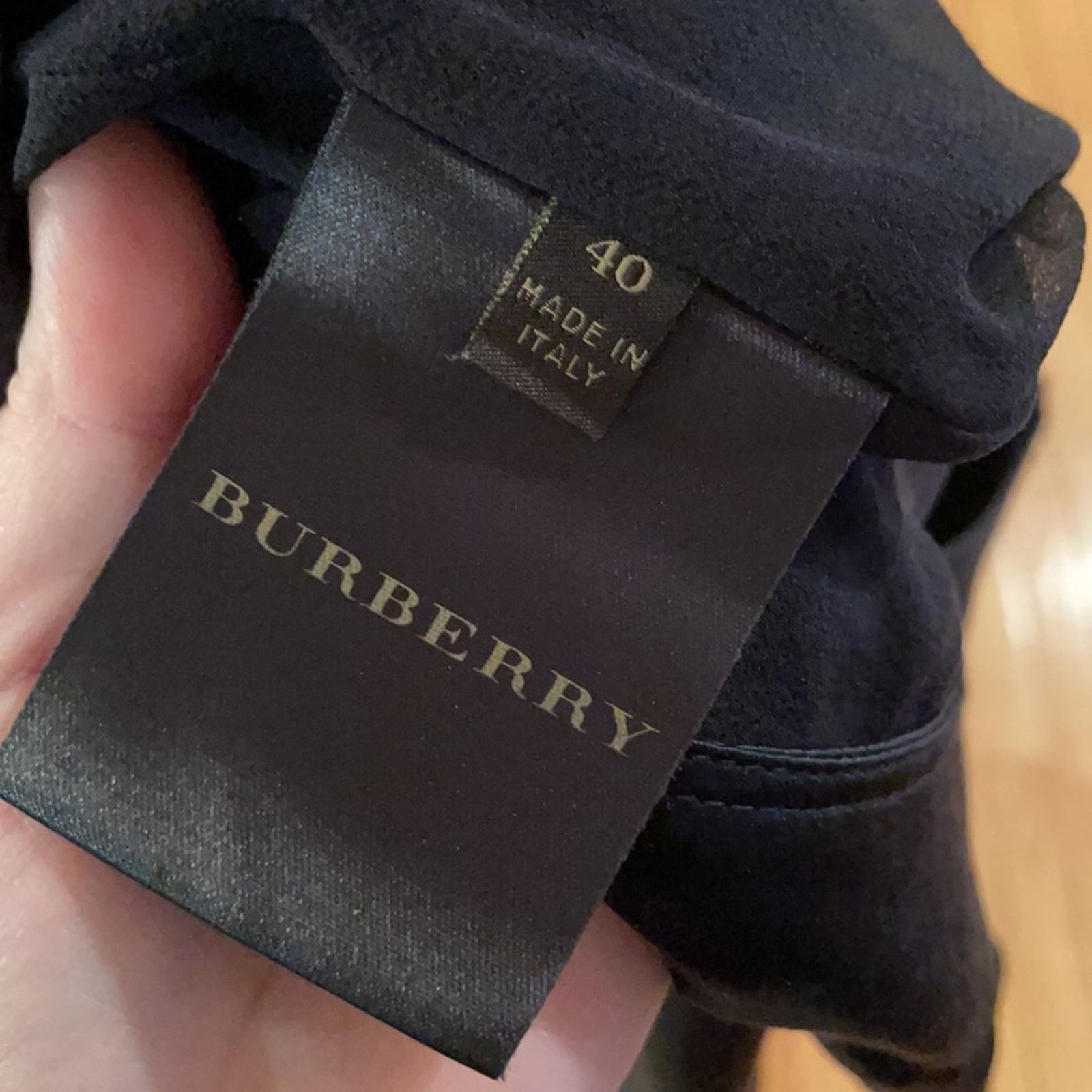 Burberry Burberry wool and silk black skirt 6 Medium Size 28" / US 6 / IT 42 - 8 Thumbnail