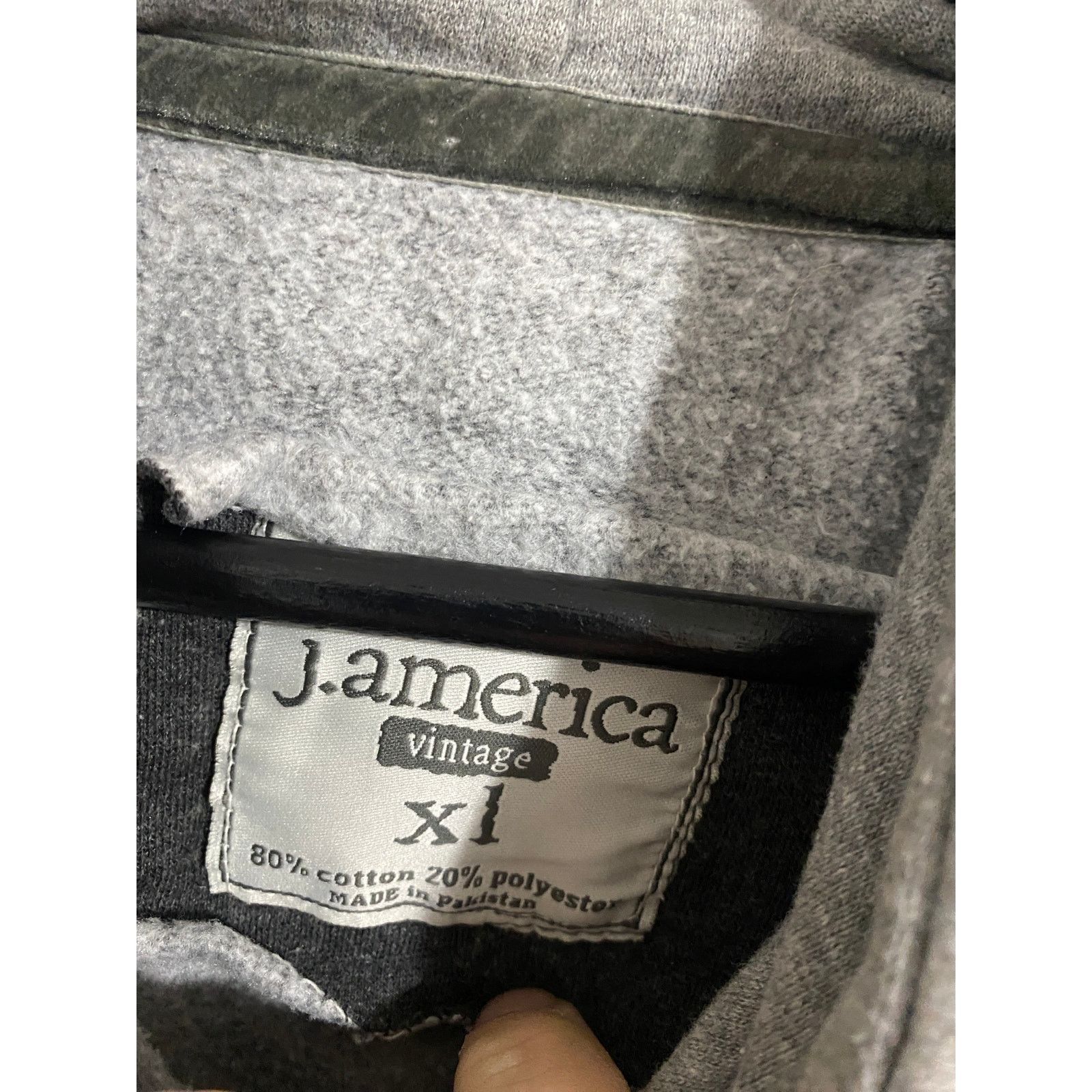 J. America Michigan State Spartans Gray Hoodie Sweatshirt Size XL Size US XL / EU 56 / 4 - 3 Thumbnail