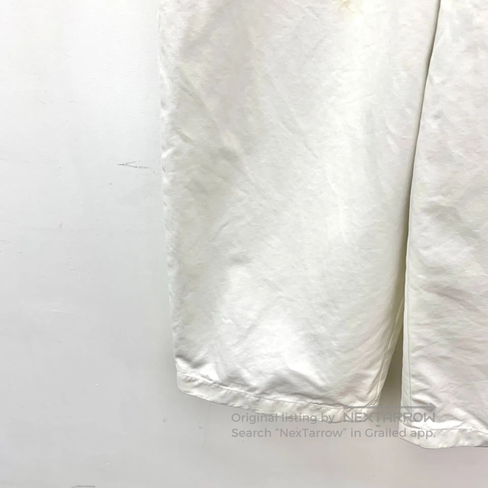 Alexander Wang Alexander Wang size XS White stretch logo lettering cotton Size US 27 - 5 Thumbnail