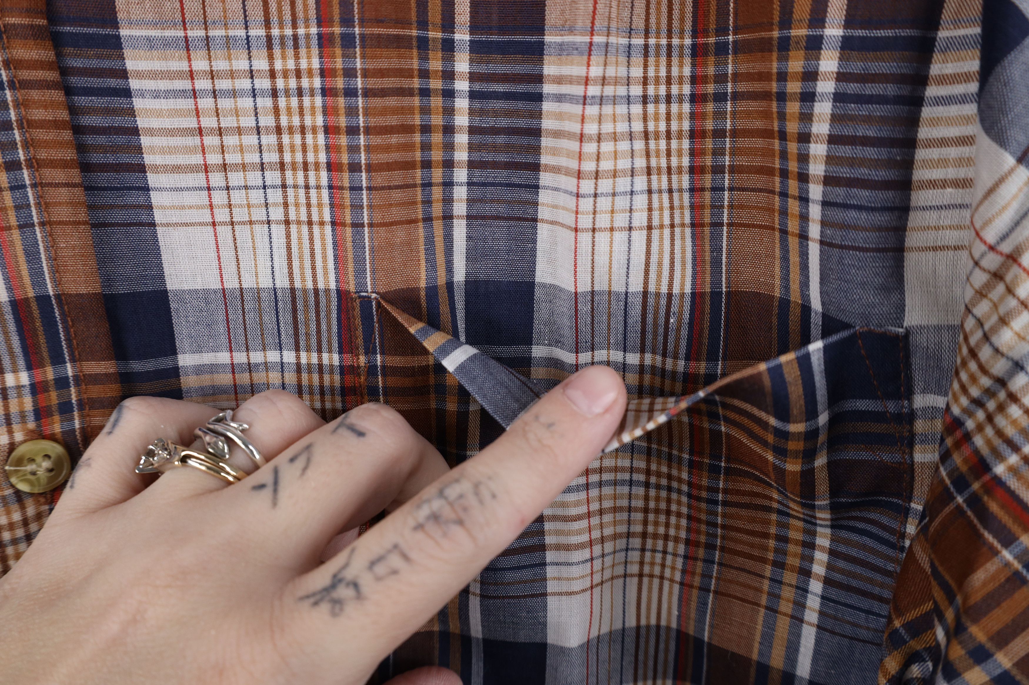 Vintage Deadstock Vintage 70s 80s Streetwear Collared Button Shirt Size US L / EU 52-54 / 3 - 5 Thumbnail