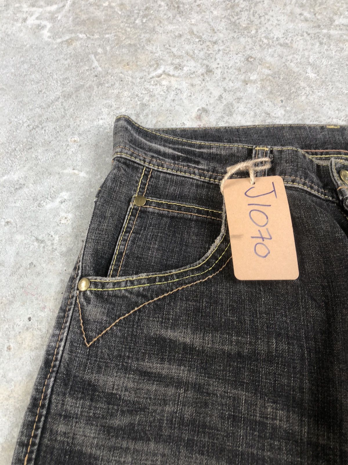 If Six Was Nine Y2k Wrangler Flared Jeans Distressed Jeans Size US 32 / EU 48 - 14 Thumbnail