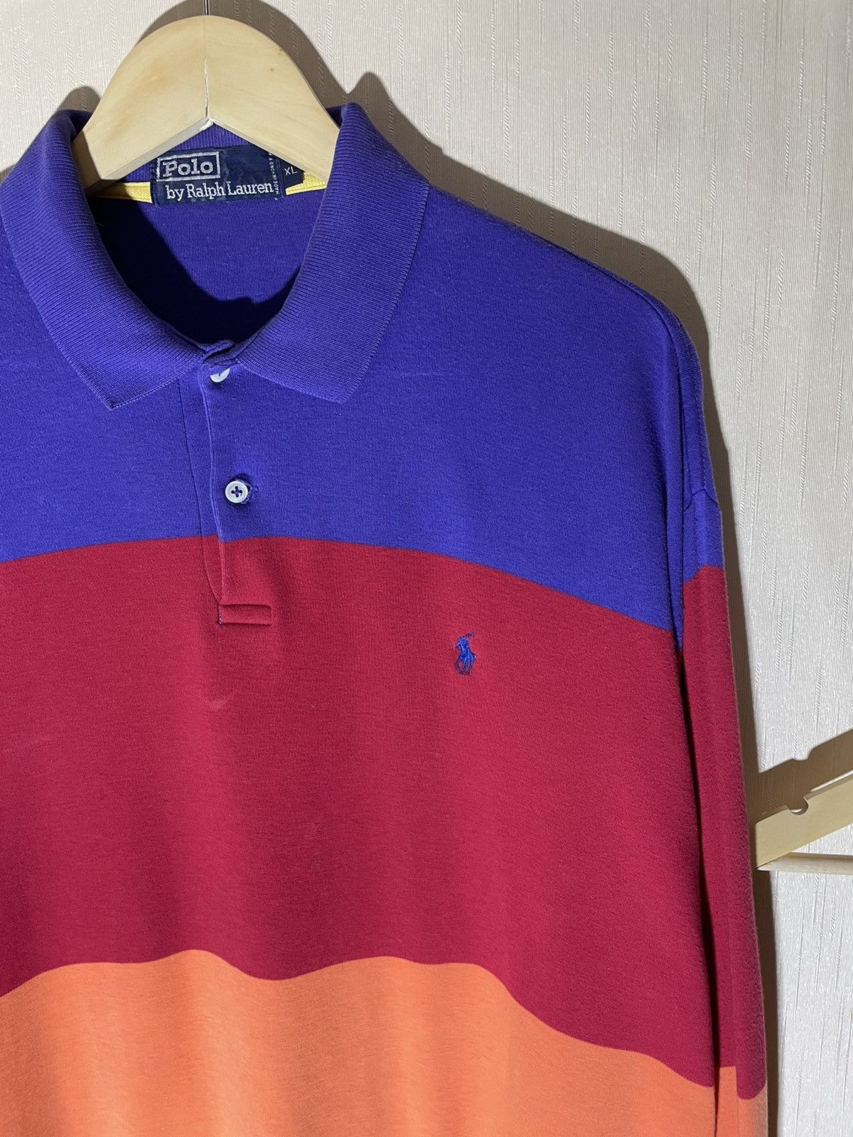 Polo Ralph Lauren × Vintage Polo Ralph Lauren vintage rugby jersey 90s Size US XL / EU 56 / 4 - 2 Thumbnail