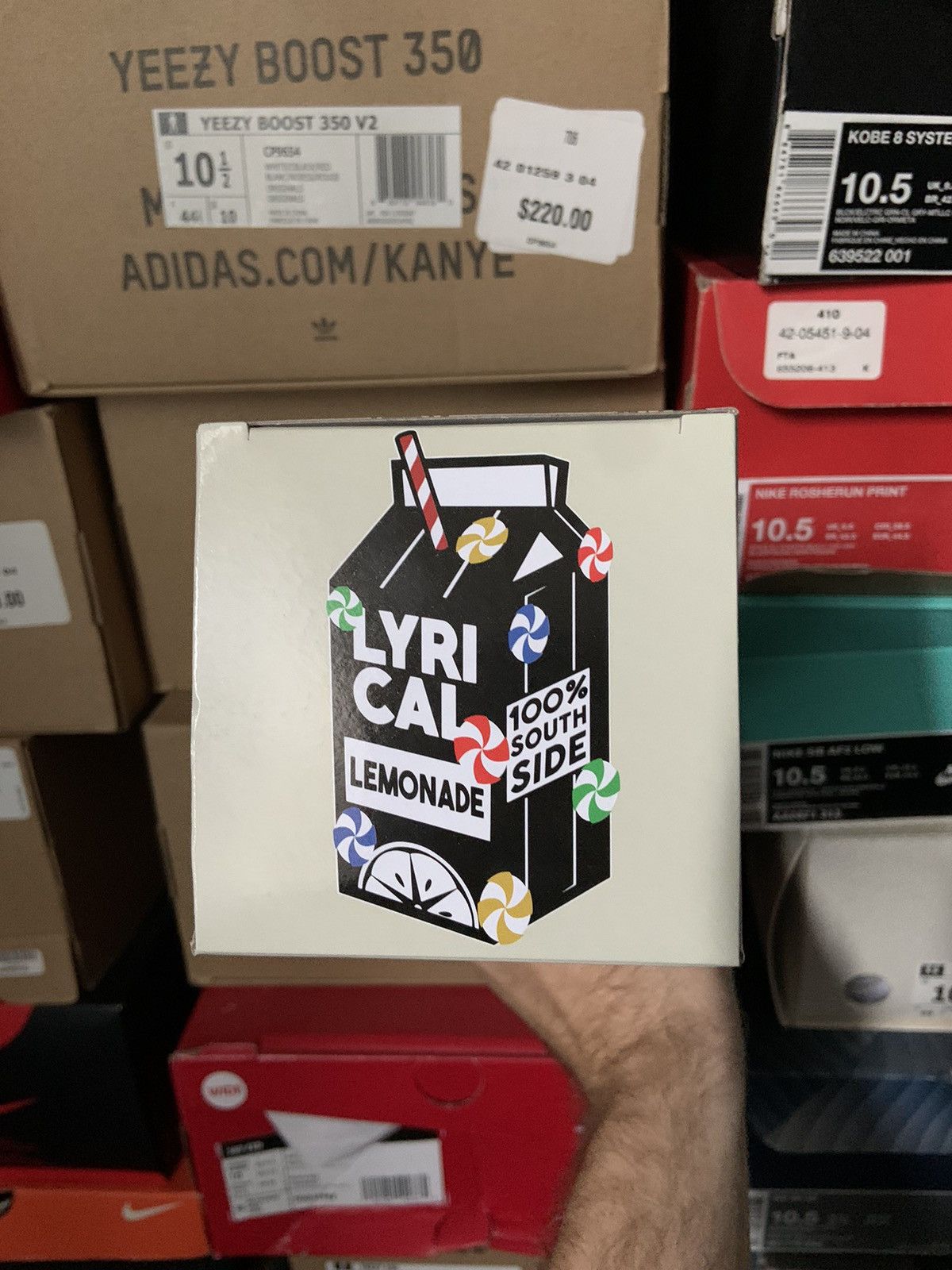 Lyrical Lemonade Lyrical Lemonade x Chicago White Sox LemonMan Bobblehead Size ONE SIZE - 5 Thumbnail