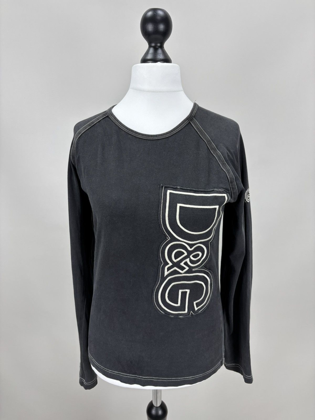 Dolce & Gabbana Womens Y2k long sleeve Dolce Gabbana Size M Color Black Size M / US 6-8 / IT 42-44 - 2 Thumbnail