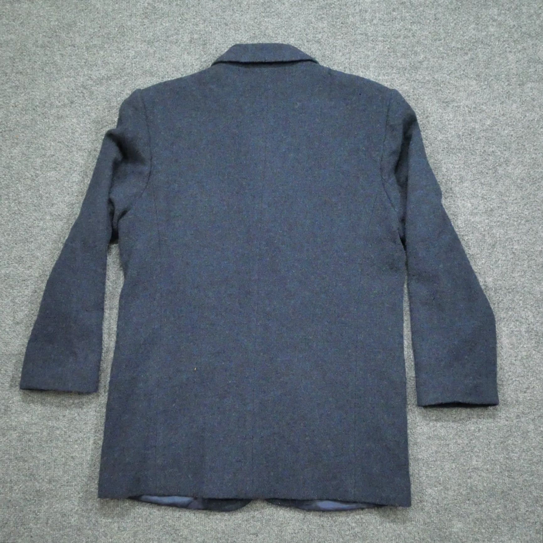 Eddie Bauer VINTAGE Eddie Bauer Jacket Womens M Blue Navy Wool Blazer 90s Career Blazer Mens? Wait. Size M / US 6-8 / IT 42-44 - 6 Thumbnail