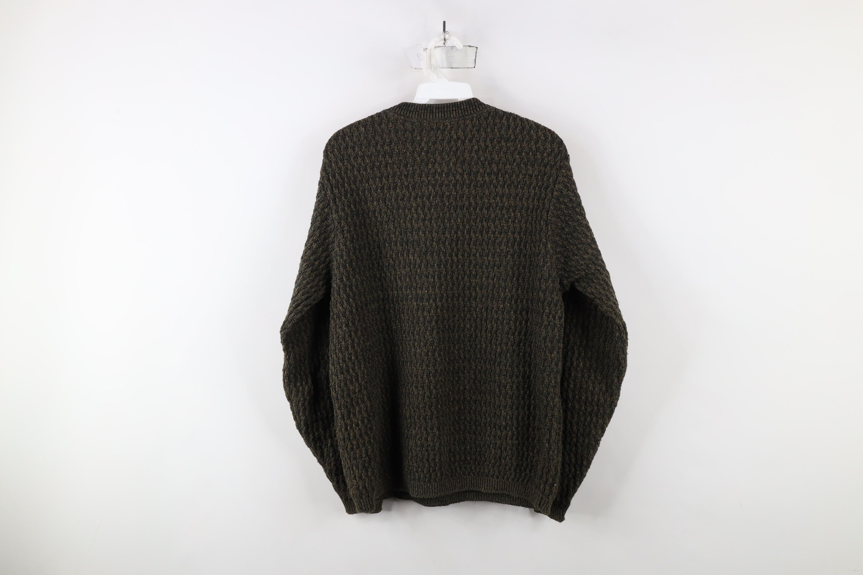Vintage Vintage 90s Streetwear Weave Knit Henley Sweater USA Size US S / EU 44-46 / 1 - 6 Thumbnail
