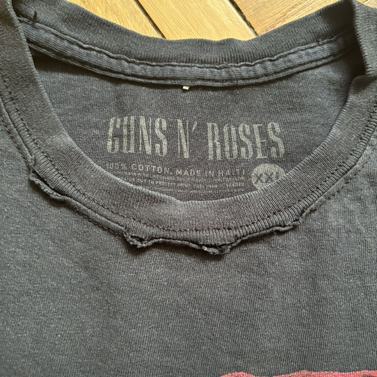 Guns N' Roses × Hysteric Glamour Faded and Distressed Guns N Roses Band T-Shirt Punk Skulls Size US XXL / EU 58 / 5 - 7 Thumbnail