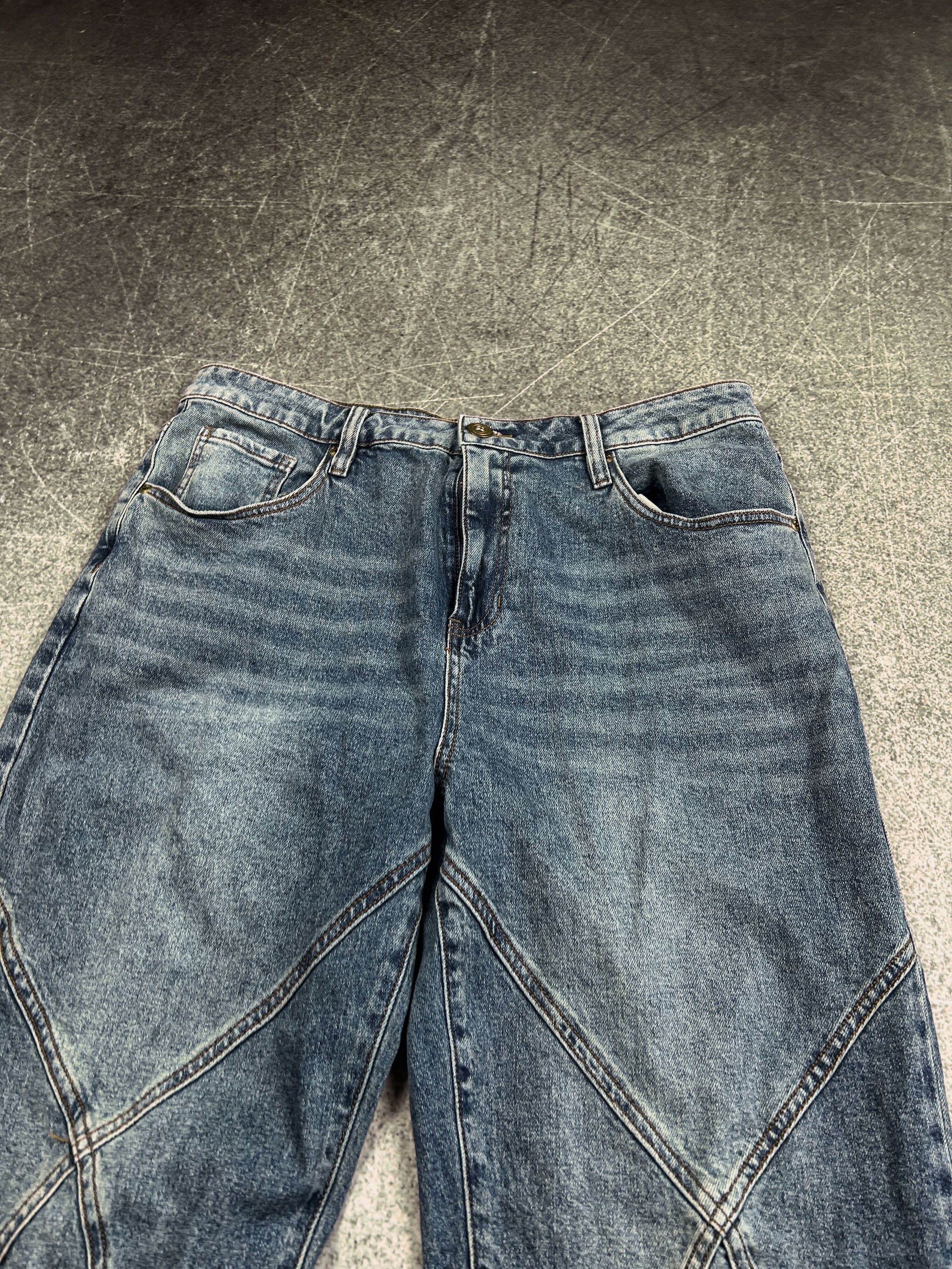 Japanese Brand VINTAGE 💥HYSTERIC GLAMOUR EVISU STYLE STAR JEANS 90S Size US 32 / EU 48 - 4 Thumbnail