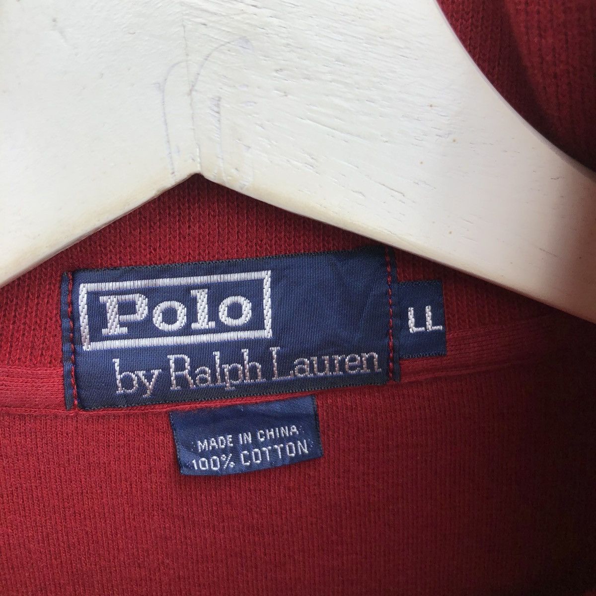 Polo Ralph Lauren × Vintage Vintage Polo Ralph Lauren Half Zipper Pullover Sweatshirt Size US L / EU 52-54 / 3 - 7 Thumbnail