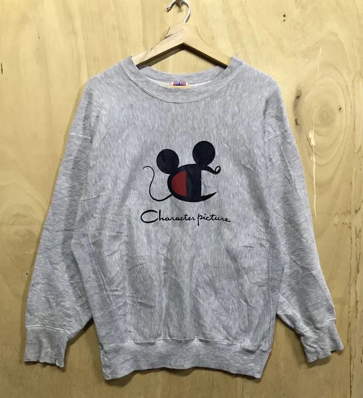 Vintage U.S. College Parody Champion x Mickey Mouse