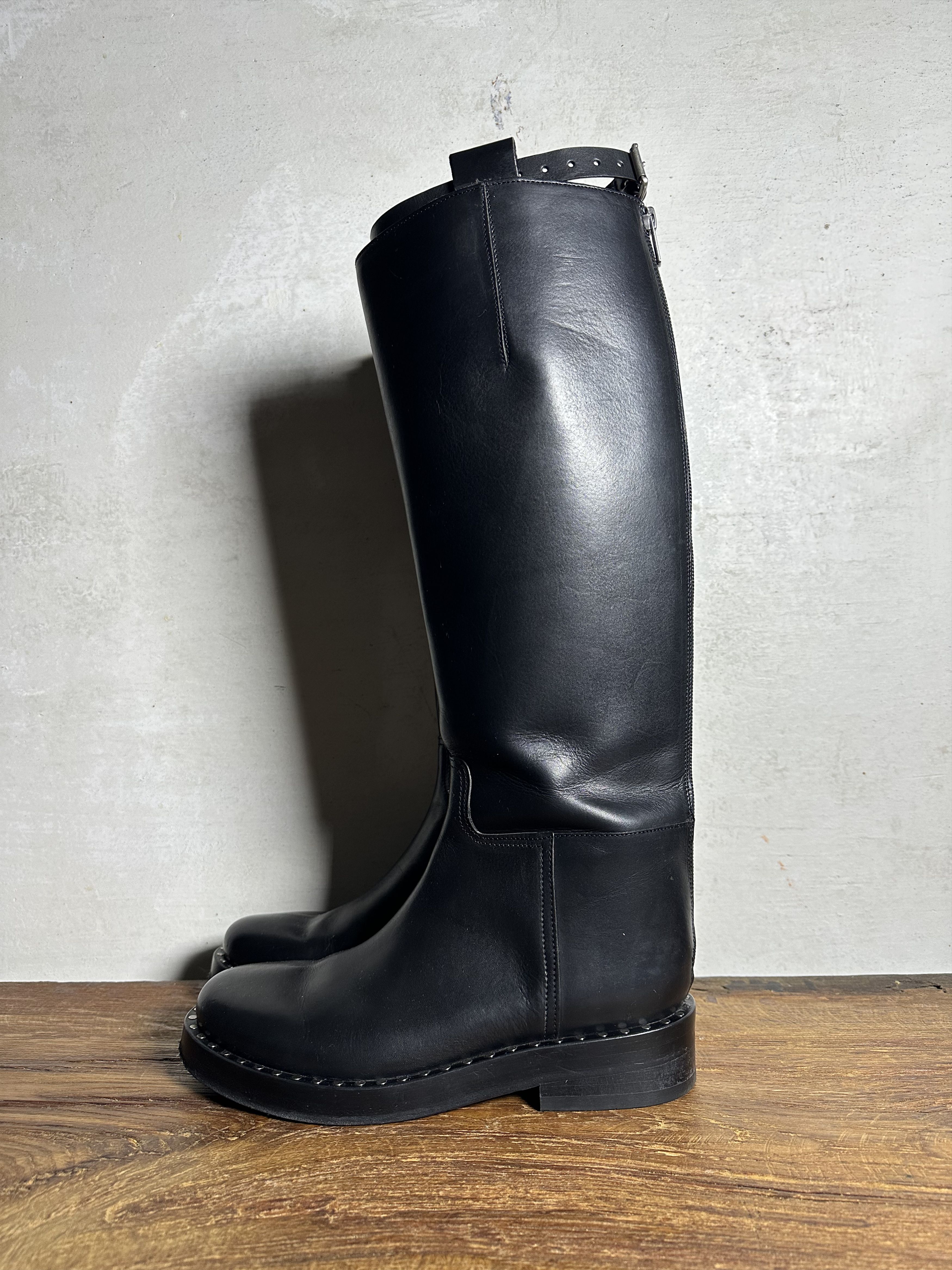 Ann Demeulemeester Ann Demeulemeester Stan Riding Boots Size US 8 / IT 38 - 3 Thumbnail