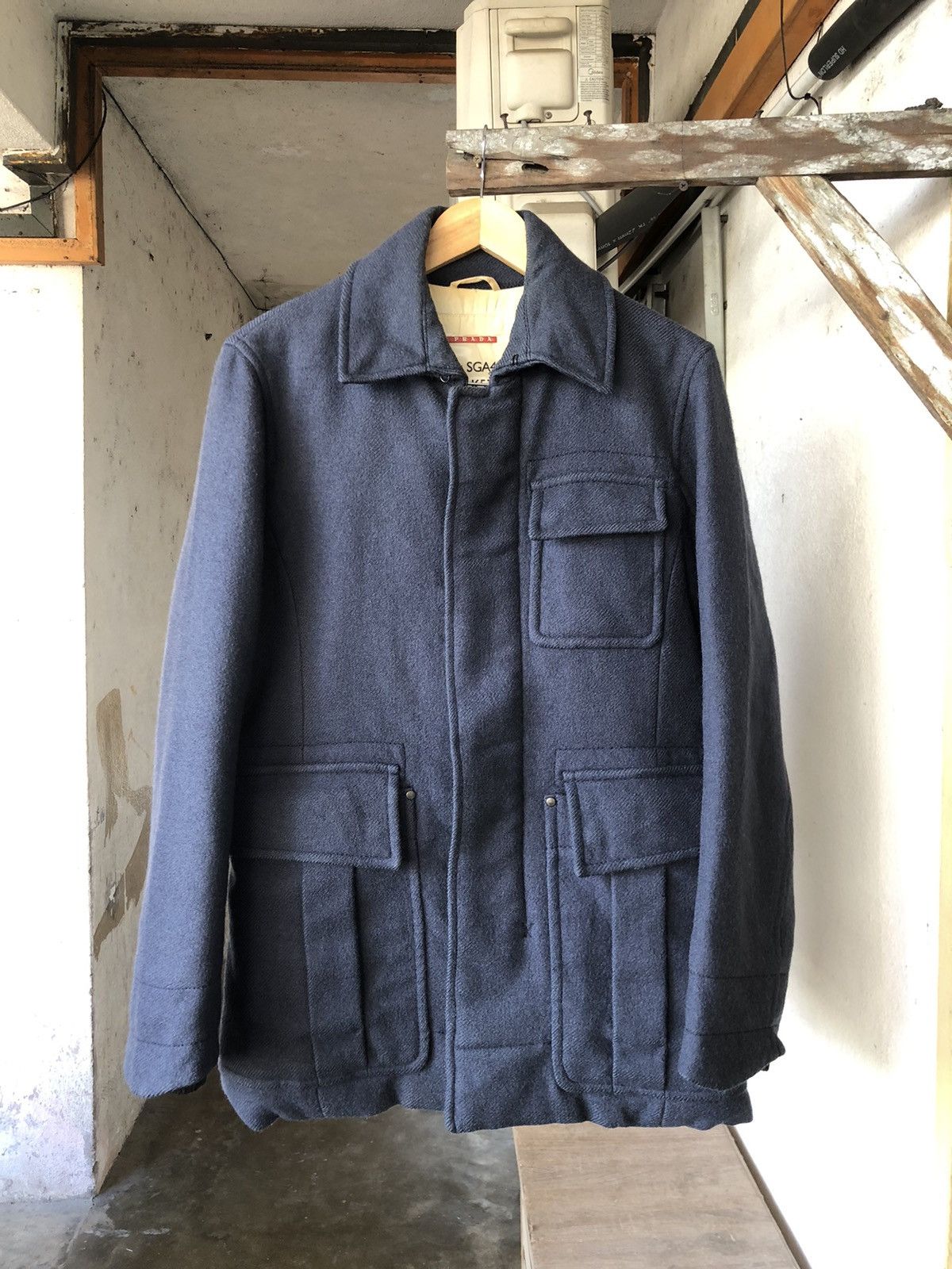 Luxury × Prada × Vintage Vintage 90s Prada Wool Jacket | Grailed