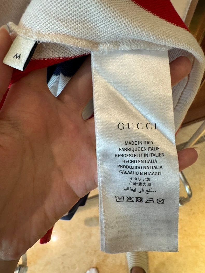 Gucci Gucci Striped Polo Shirt Size US M / EU 48-50 / 2 - 4 Thumbnail