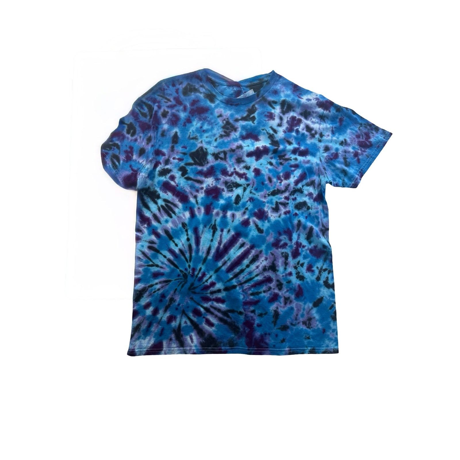 Gildan Large tie-dye t shirt dyed by stealy dealies Size US L / EU 52-54 / 3 - 1 Thumbnail