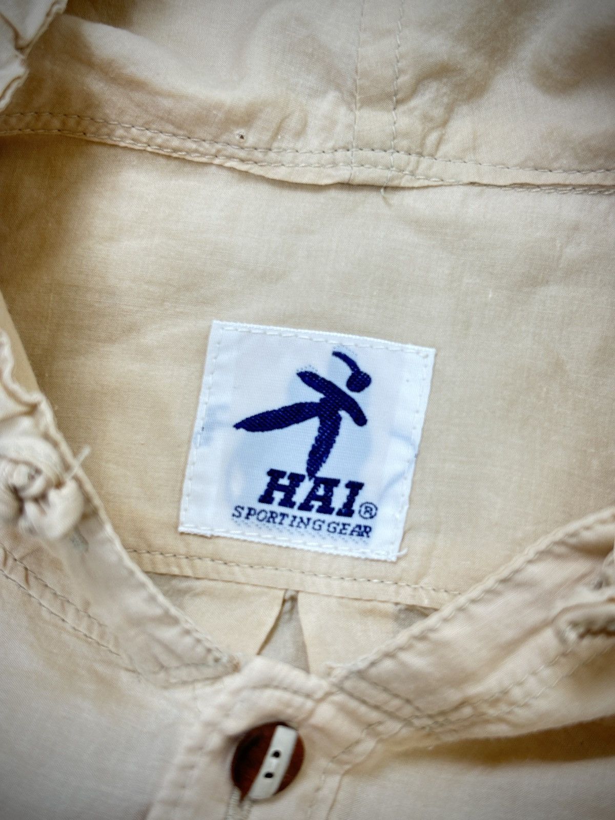 Hai Sporting Gear Vintage HAI SPORTING GEAR - by ISSEY MIYAKE Hoody Shirt Size M / US 6-8 / IT 42-44 - 3 Thumbnail