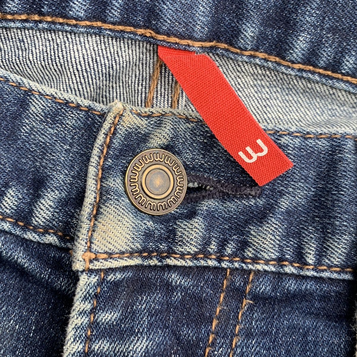 Undercover × Uniqlo Vintage Faded Two Tone Uniqlo Distressed Jeans Denim W33 Size US 33 - 18 Thumbnail