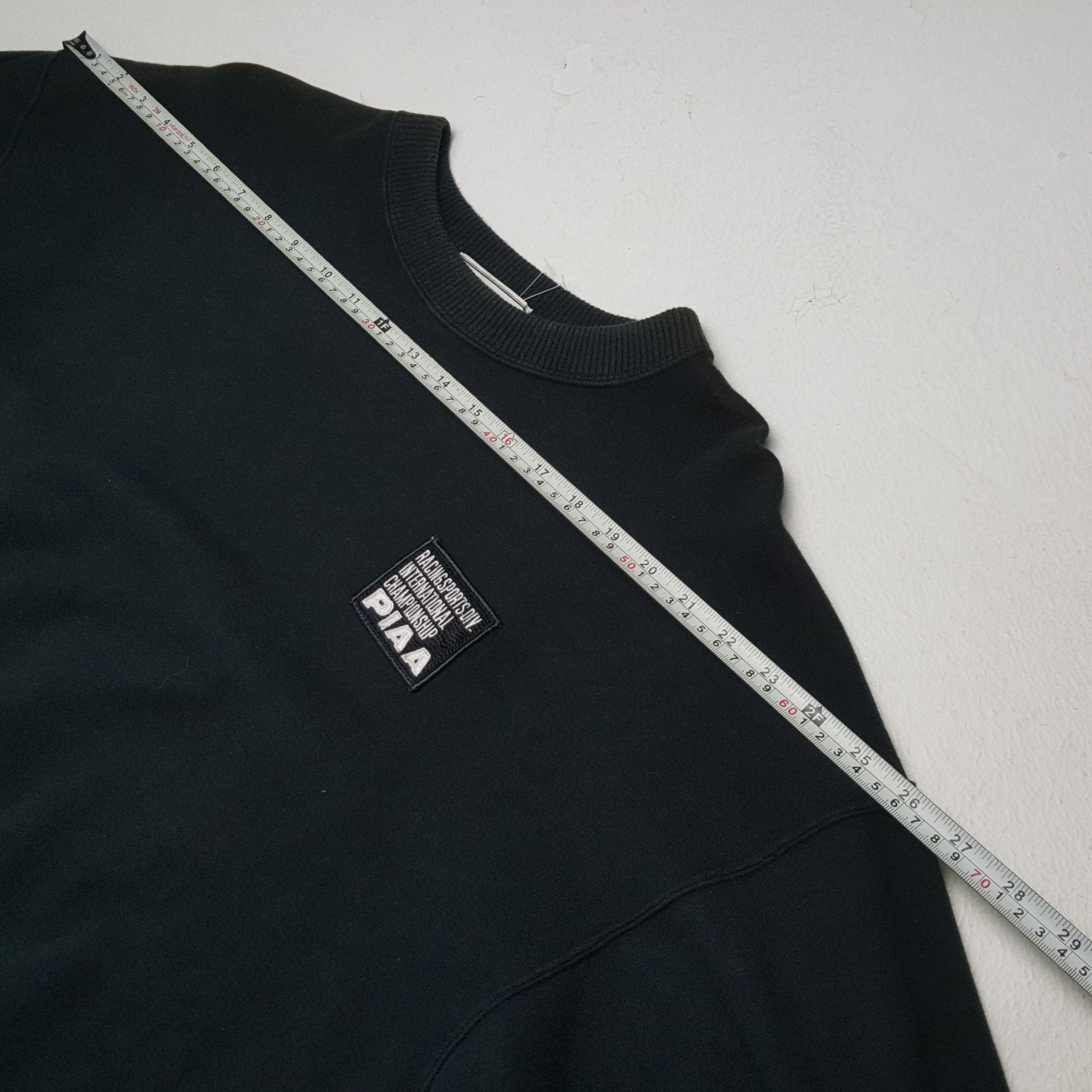 Japanese Brand × Vintage Vintage PIAA RACING MOTORSPORTS Promo All black Sweatshirts Size US M / EU 48-50 / 2 - 5 Thumbnail