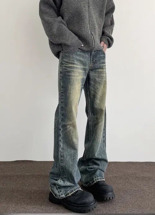 Jean Vintage Wash Blue Jeans Size US 30 / EU 46 - 1 Thumbnail