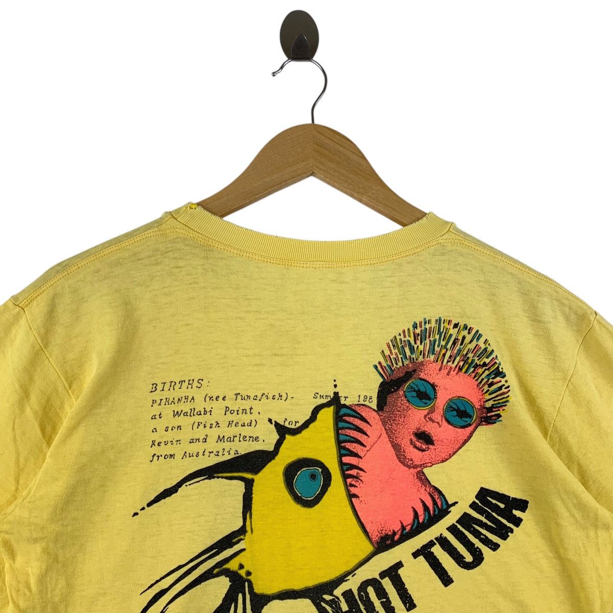 Hot Tuna × Vintage Vintage 90s HOT TUNA big back hit Surfing tee Size US M / EU 48-50 / 2 - 10 Thumbnail