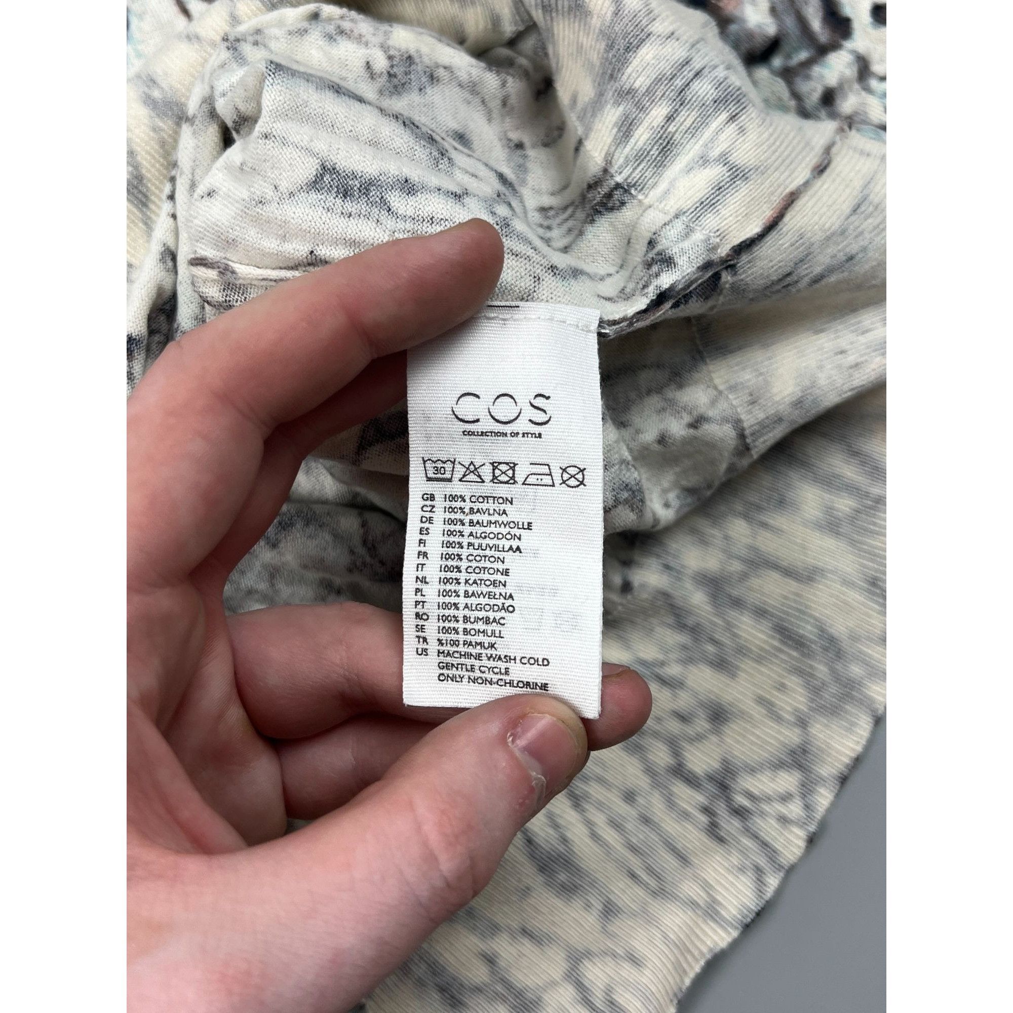 Cos COS Knitted Cotton Top (Y0749) Size M / US 6-8 / IT 42-44 - 6 Thumbnail