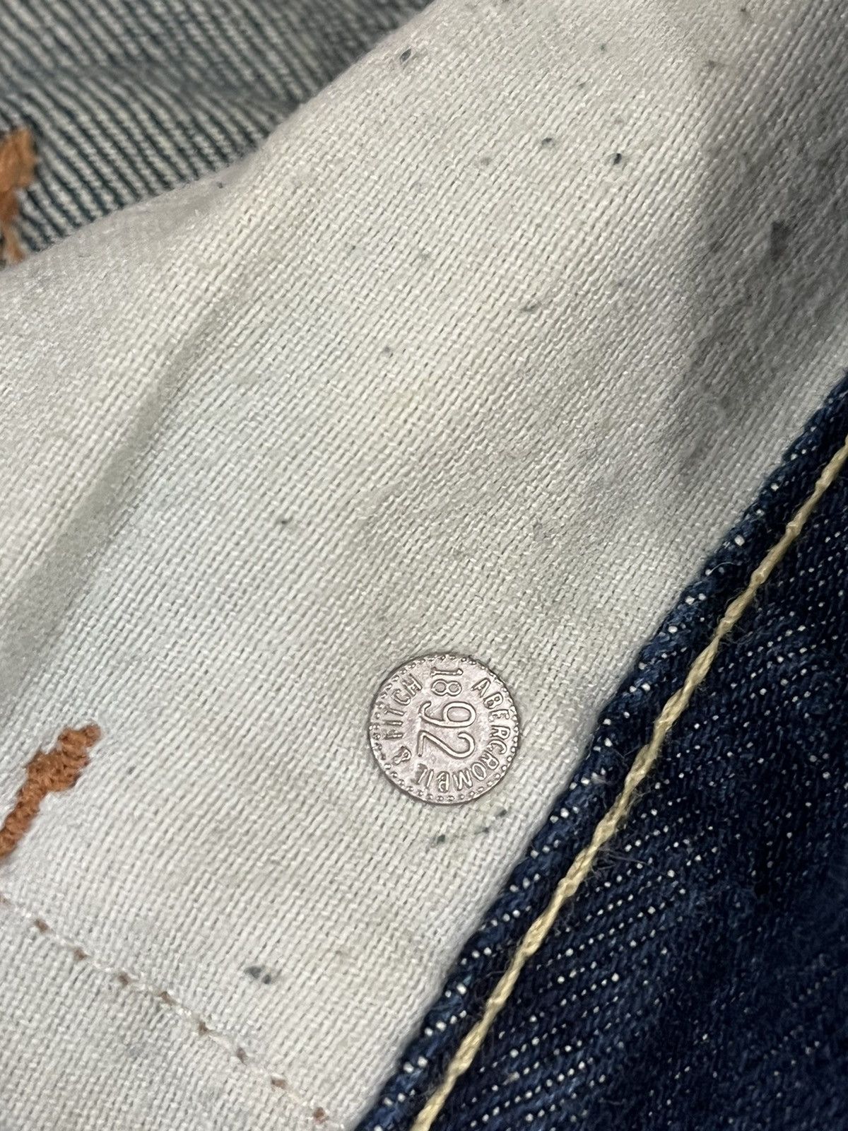 Abercrombie & Fitch Vintage Abercrombie&Fitch Baxter Low Rise Bootcut Denim Size US 33 - 13 Thumbnail