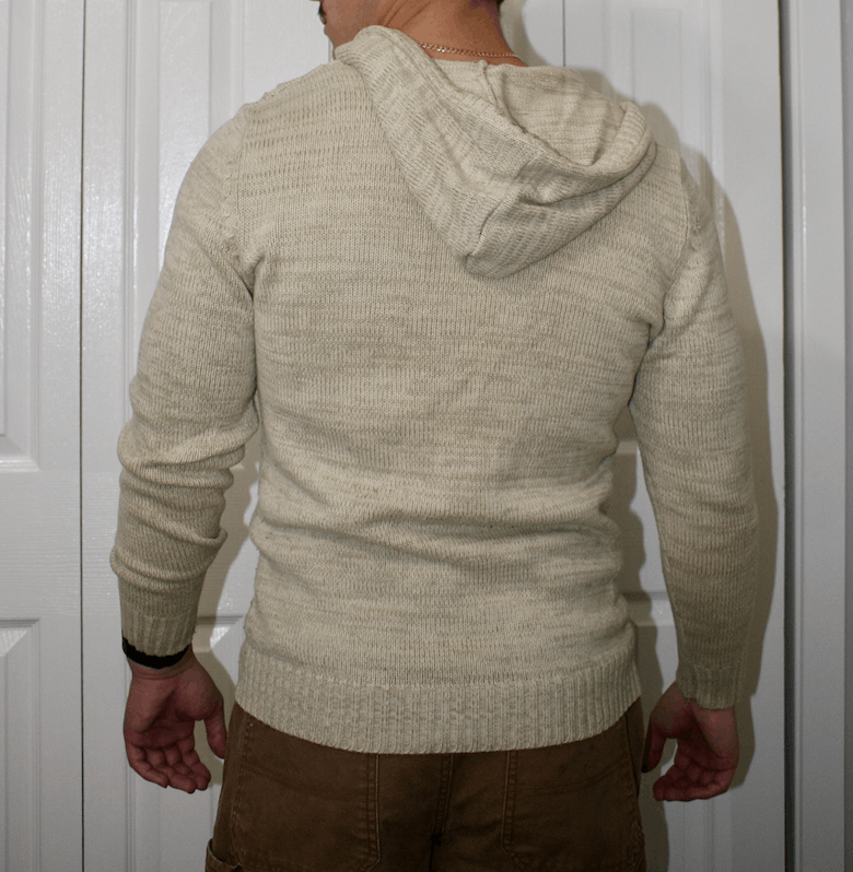 Urban Pipeline Urban Pipeline Beige Cable-Knit Zip-Up Hoodie Size US S / EU 44-46 / 1 - 4 Thumbnail