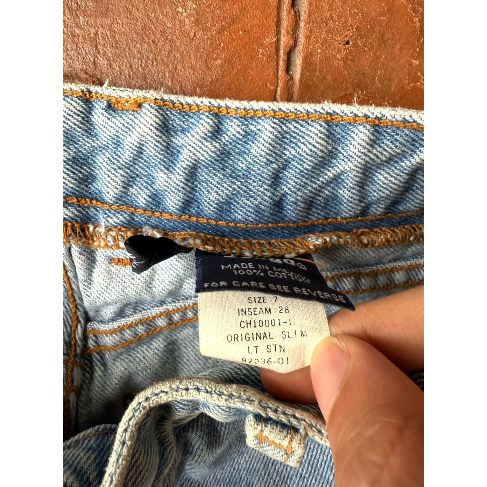 Vintage VINTAGE Bongo Jeans Distressed Graffiti 7/8 Denim Women’s Bootcut 28 in Waist Blue 33 in Inseam Size 28" / US 6 / IT 42 - 3 Thumbnail