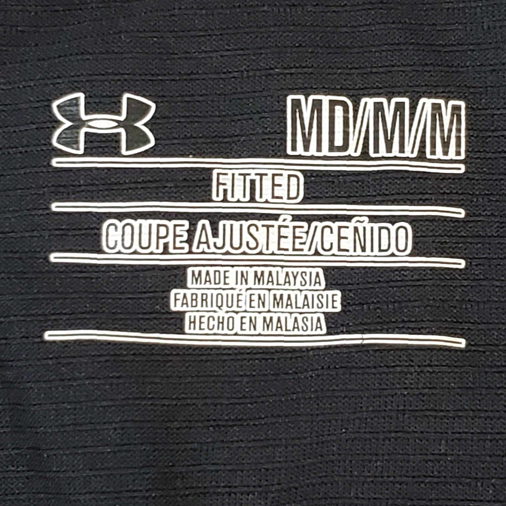 Under Armour Under Armour Threadborne Pullover Sweater Half Zip Fitted HeatGear Medium Black Mens Long Sleeve Zip Size US M / EU 48-50 / 2 - 3 Thumbnail