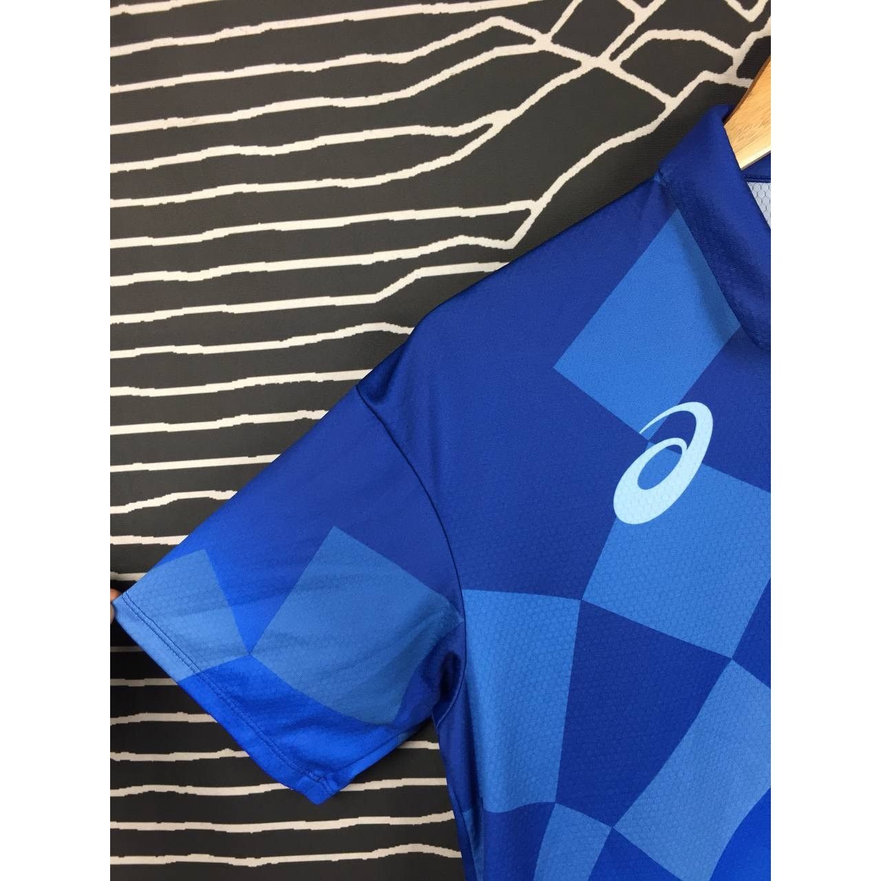Asics × Vintage Asics Tokyo 2020 Olympic Volunteer Staff Activewear Polo Tee Size US M / EU 48-50 / 2 - 4 Thumbnail