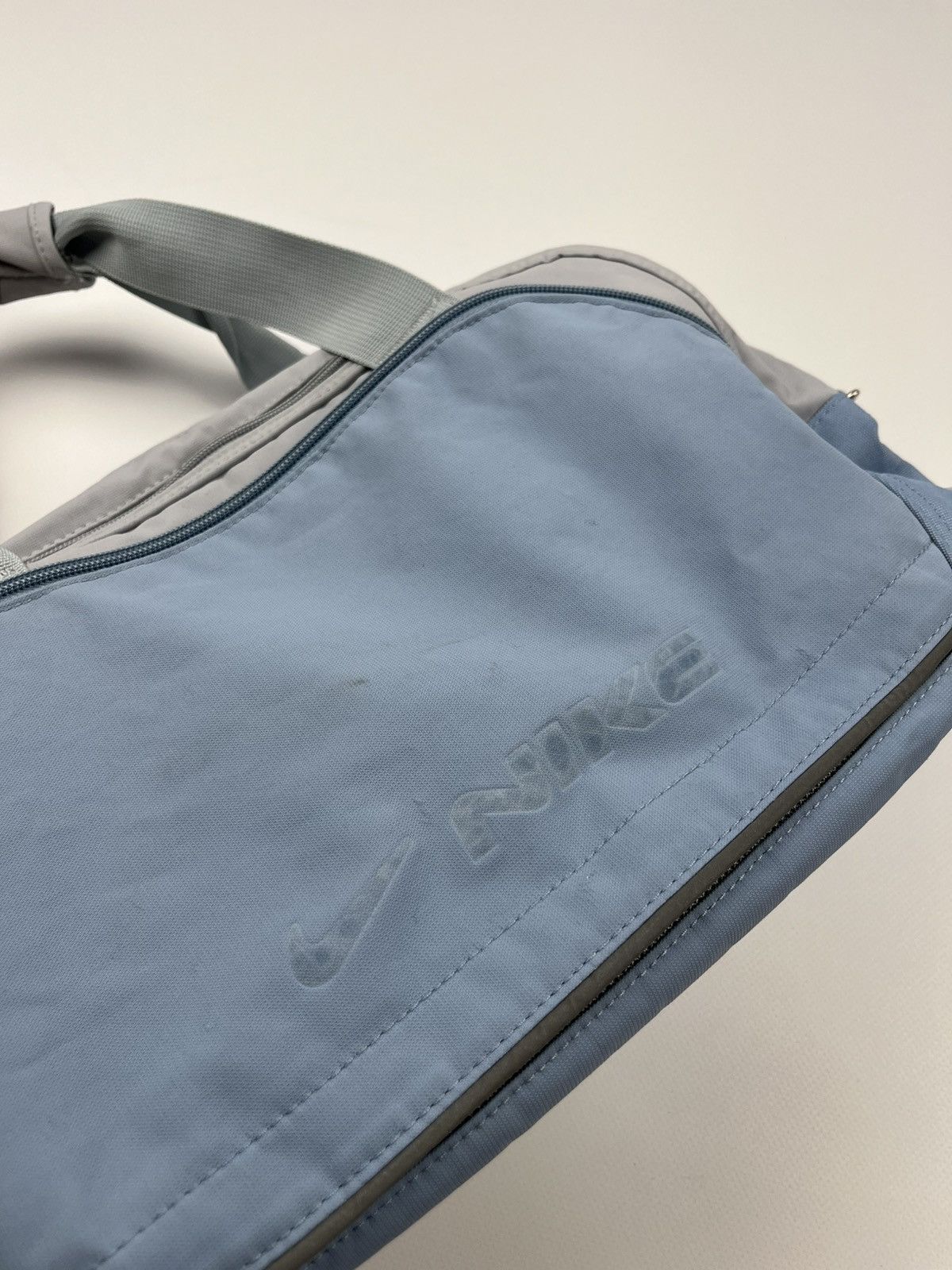 Nike × Vintage Vintage 90s Nike Big Logo Travel Training Gym Bag Y2K Size ONE SIZE - 3 Thumbnail