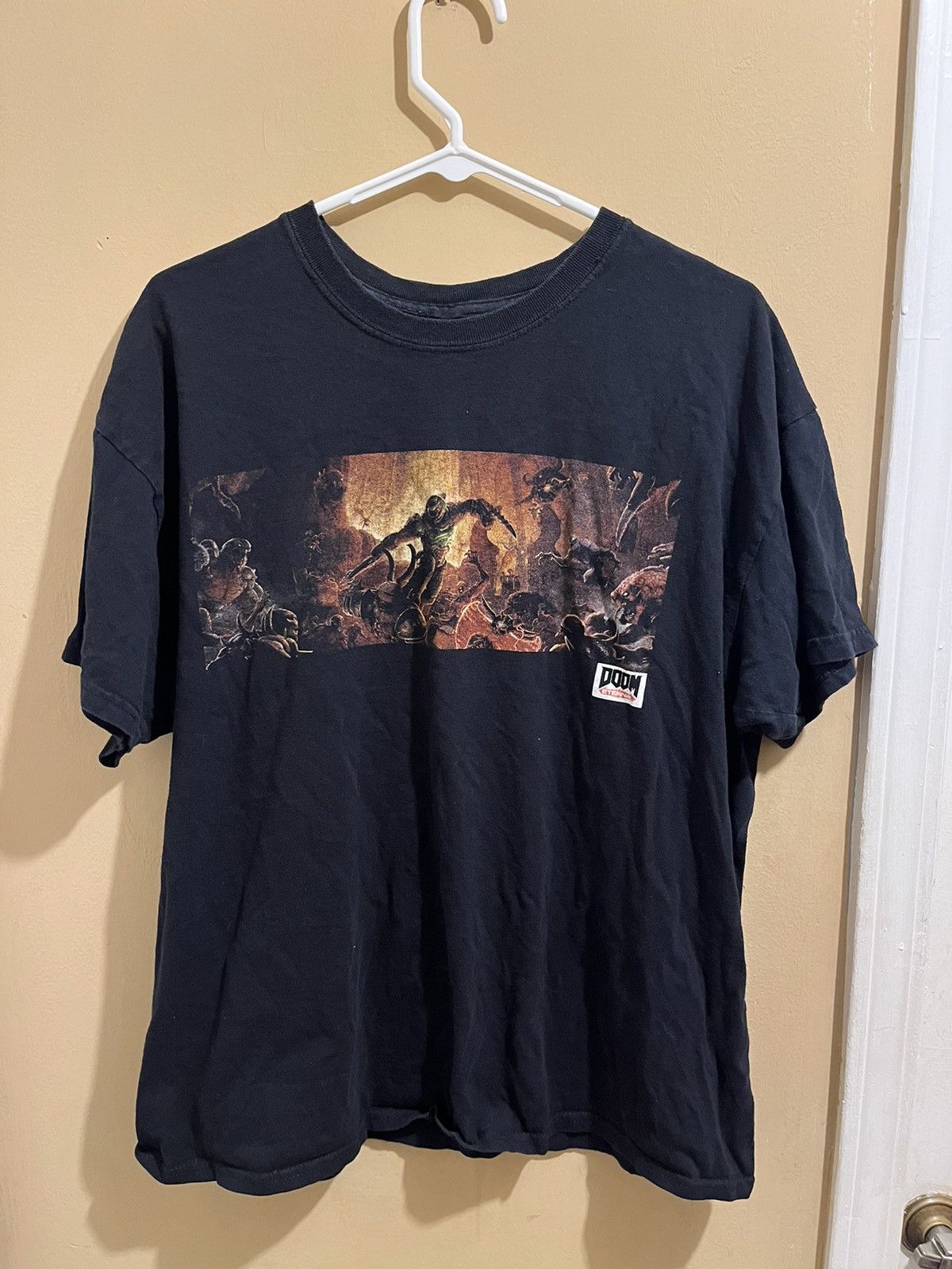Vintage Doom video game promo tee Size US XL / EU 56 / 4 - 2 Thumbnail