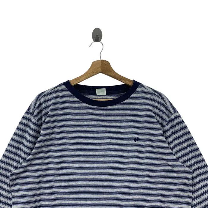 Hang Ten Vintage HANG TEN HAWAII Surf Foot Logo Striped Tee Shirt Size US XL / EU 56 / 4 - 2 Thumbnail