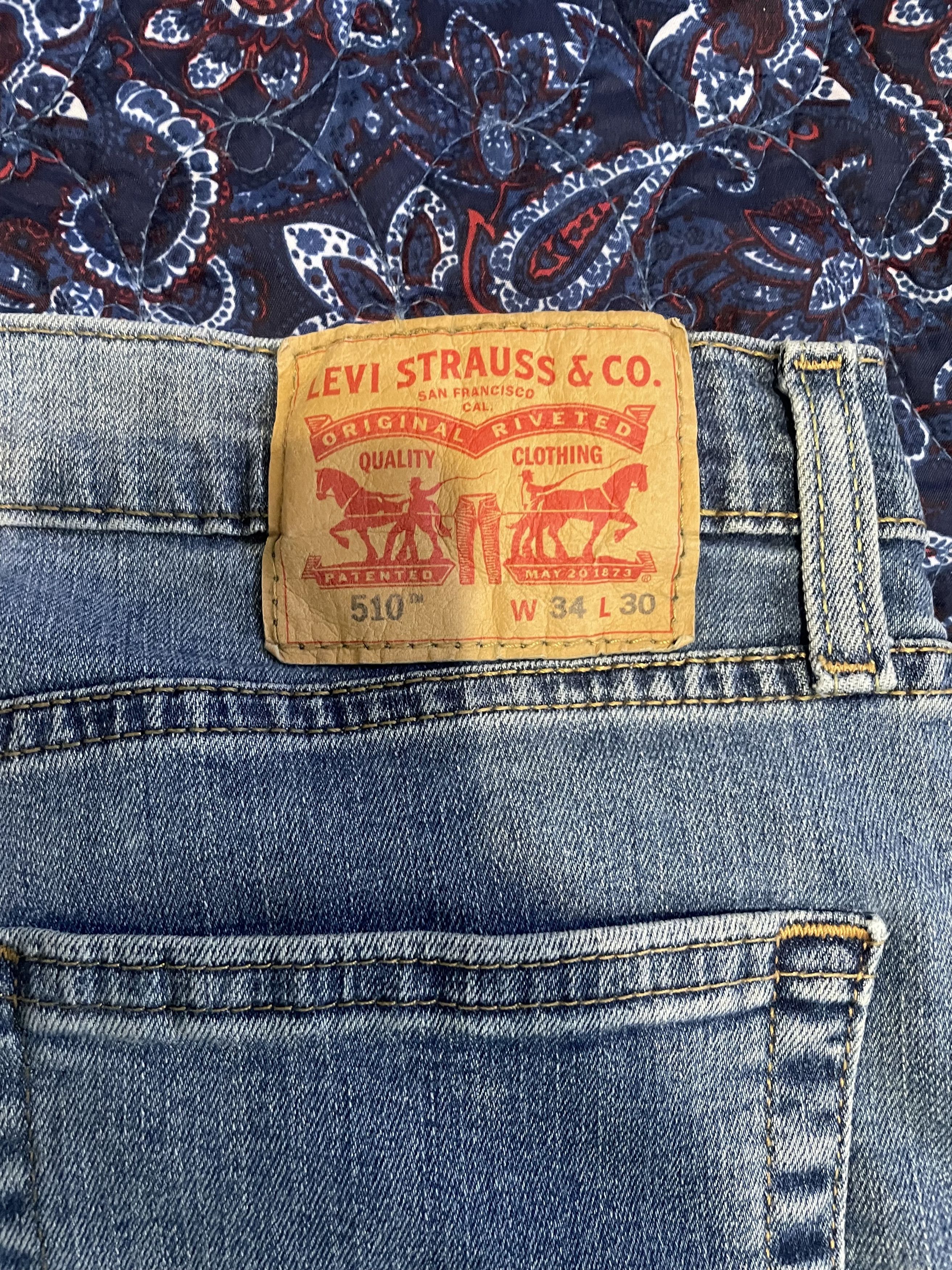 Levi's Levi's 510 Denim W34 L30 Size US 34 / EU 50 - 3 Thumbnail