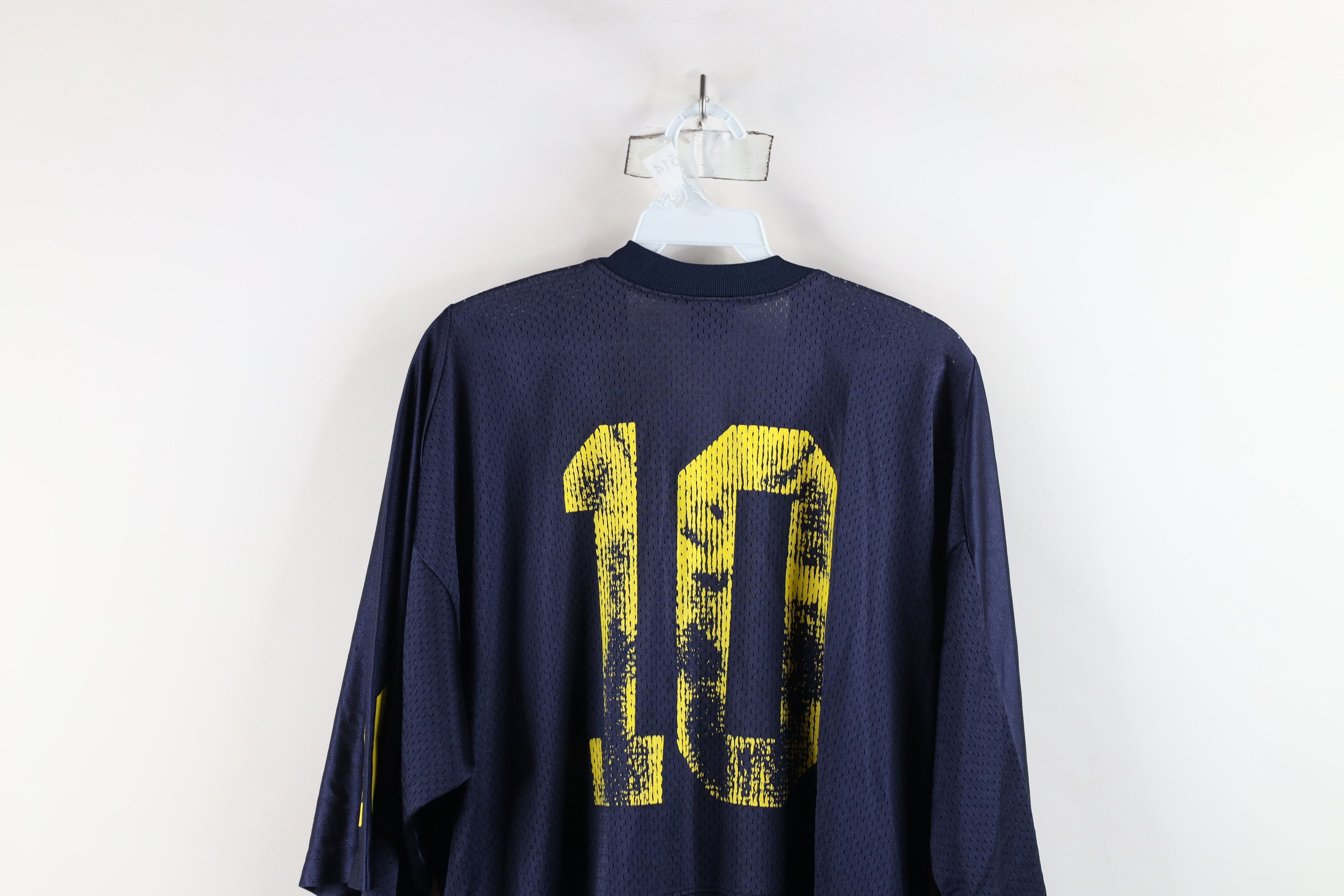 Nike × Vintage Vintage Nike Brady University of Michigan Football Jersey Size US L / EU 52-54 / 3 - 13 Thumbnail