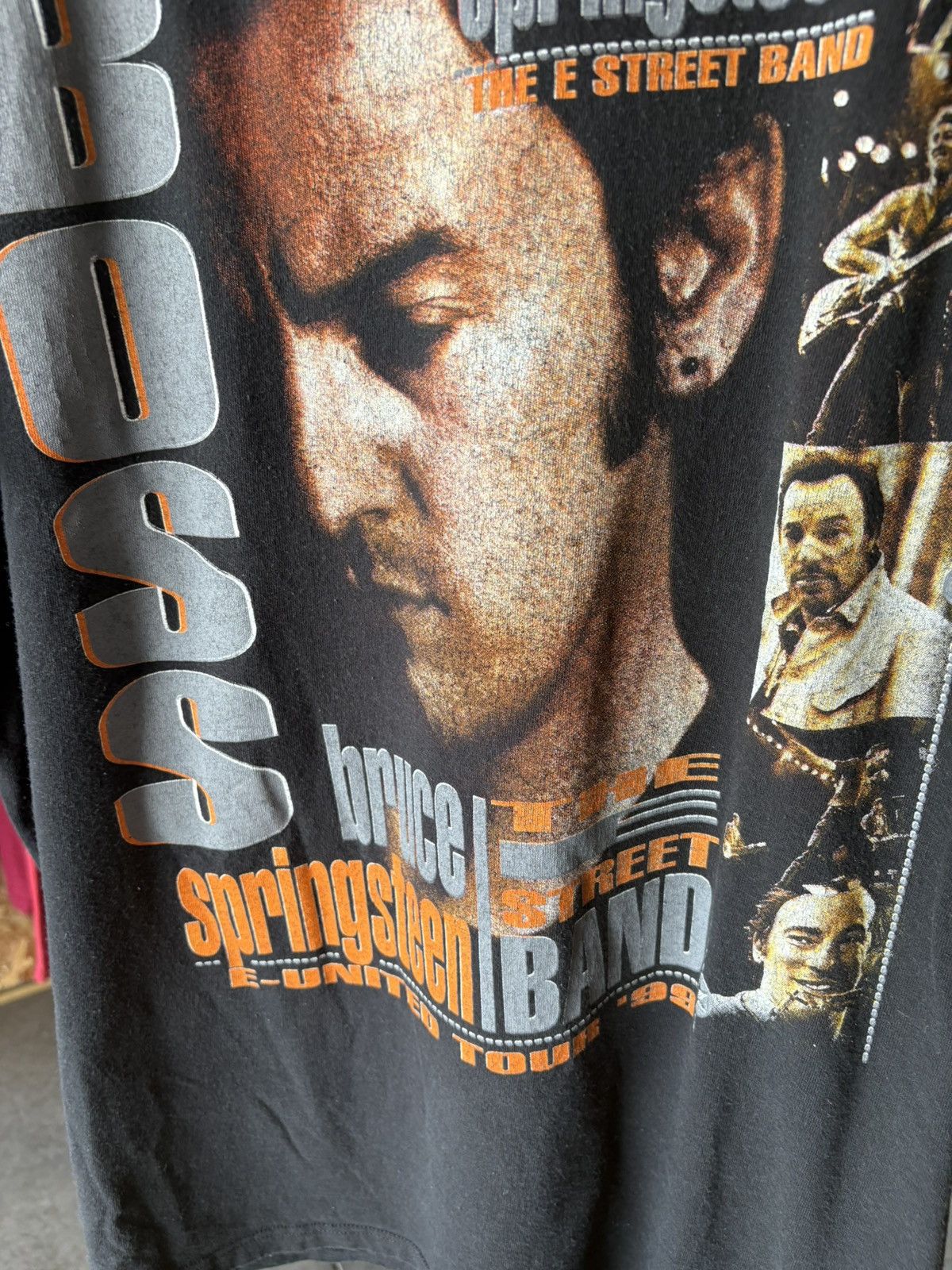 Band Tees 1999 Bruce Springsteen Band E United Tour T-Shirt Size US XXL / EU 58 / 5 - 3 Thumbnail