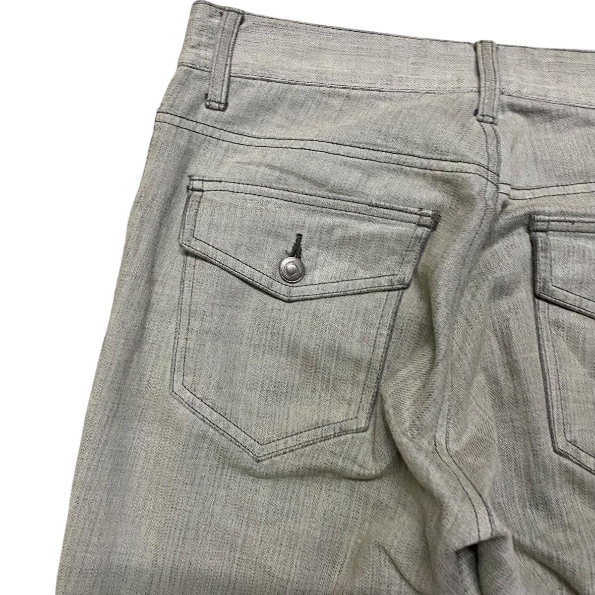 Le Grande Bleu (L.G.B.) BIGLIDUE Coated Denim Flare Jeans Size US 31 - 11 Thumbnail