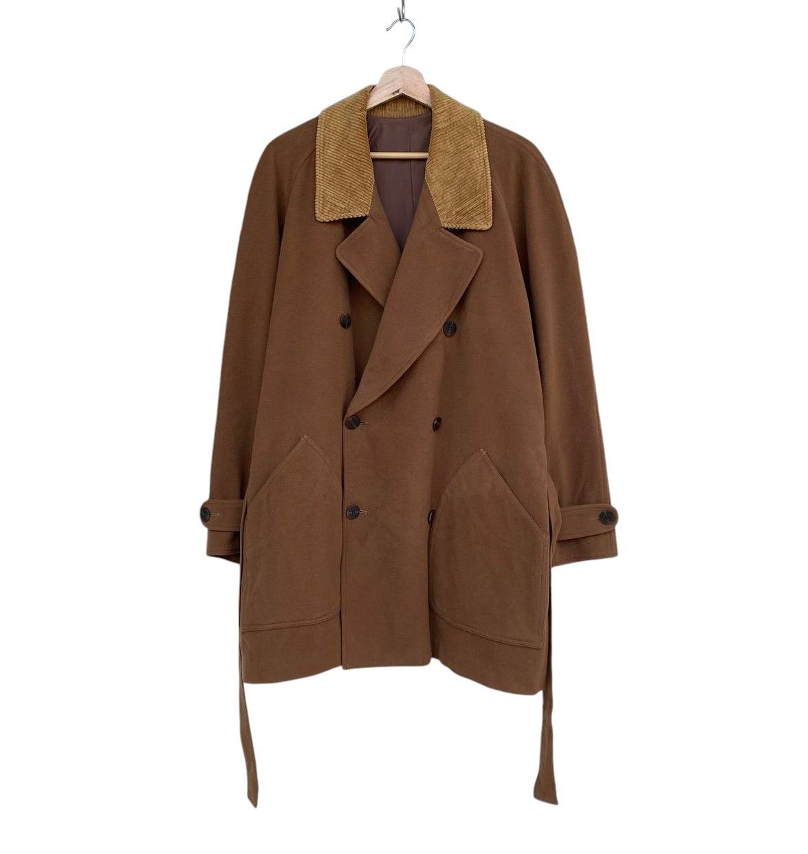 VINTAGE KENZO MADE IN JAPAN WOOL JACKET CAMEL BROWN