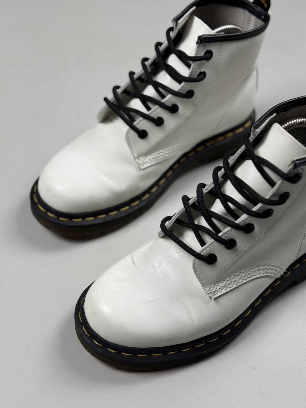 Dr. Martens Dr. Martens Doc’s Ladies Leather Lace Up Combat Boots Shoes Size US 7 / IT 37 - 13 Thumbnail