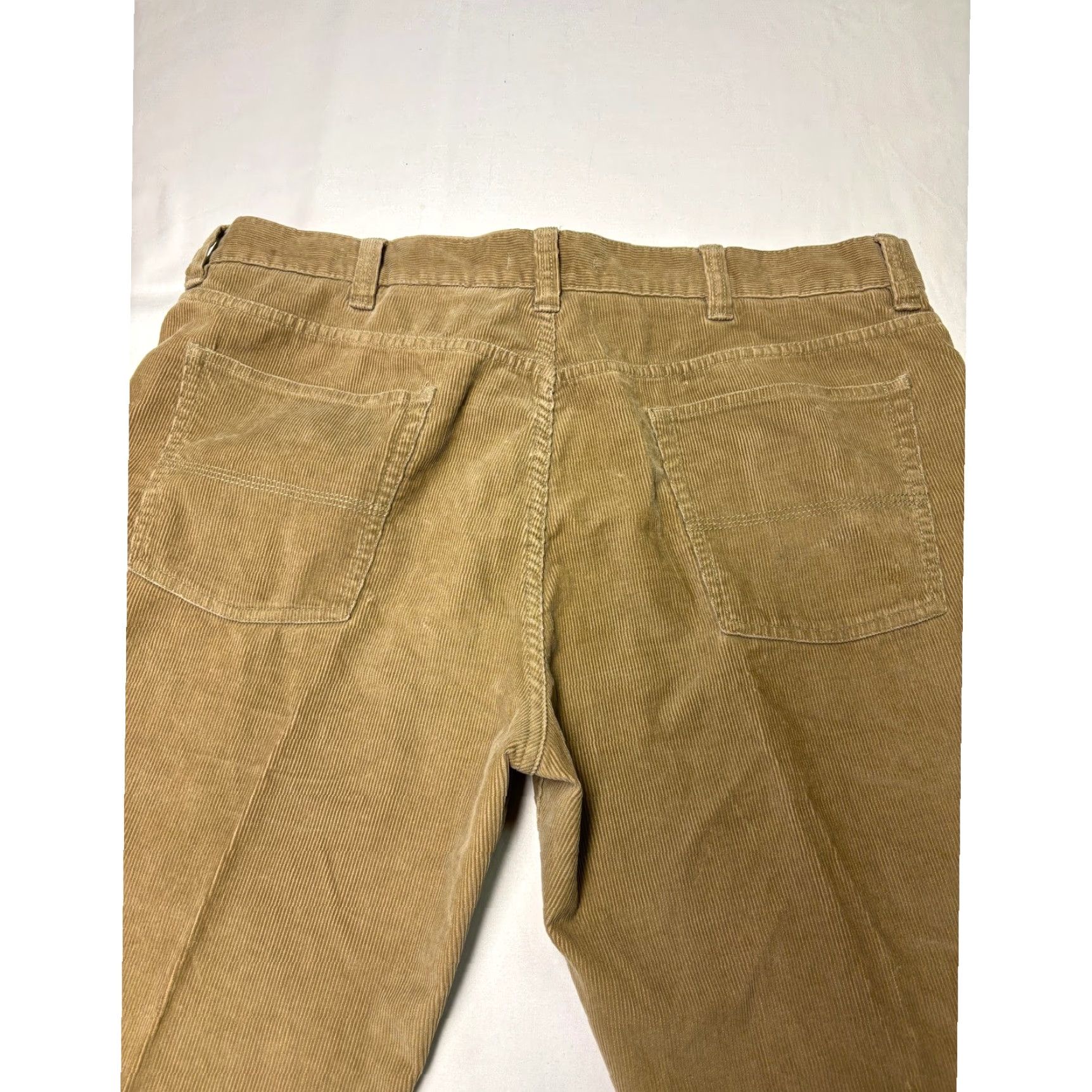 Vintage LLBean Standard Fit Corduroy Pants Tan Men's 40W 30in Size US 40 / EU 56 - 7 Thumbnail