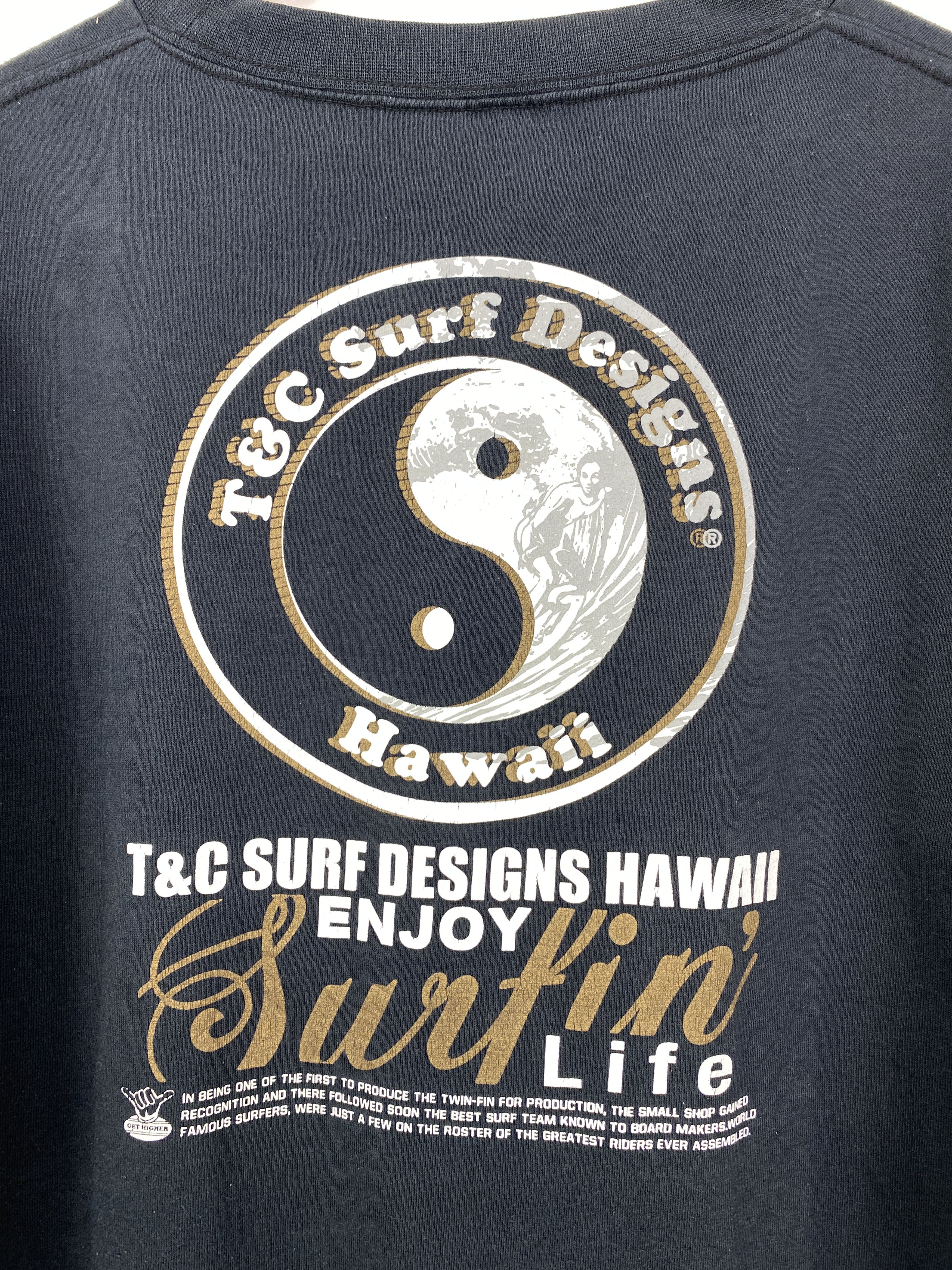 Other Vintage T&C Surf Design Pullover Backhit Sweatshirt SH0093 Size US XL / EU 56 / 4 - 12 Thumbnail