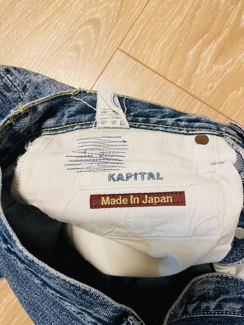 Kapital Kapital Distressed Patch Boro Jeans Size US 32 / EU 48 - 8 Thumbnail