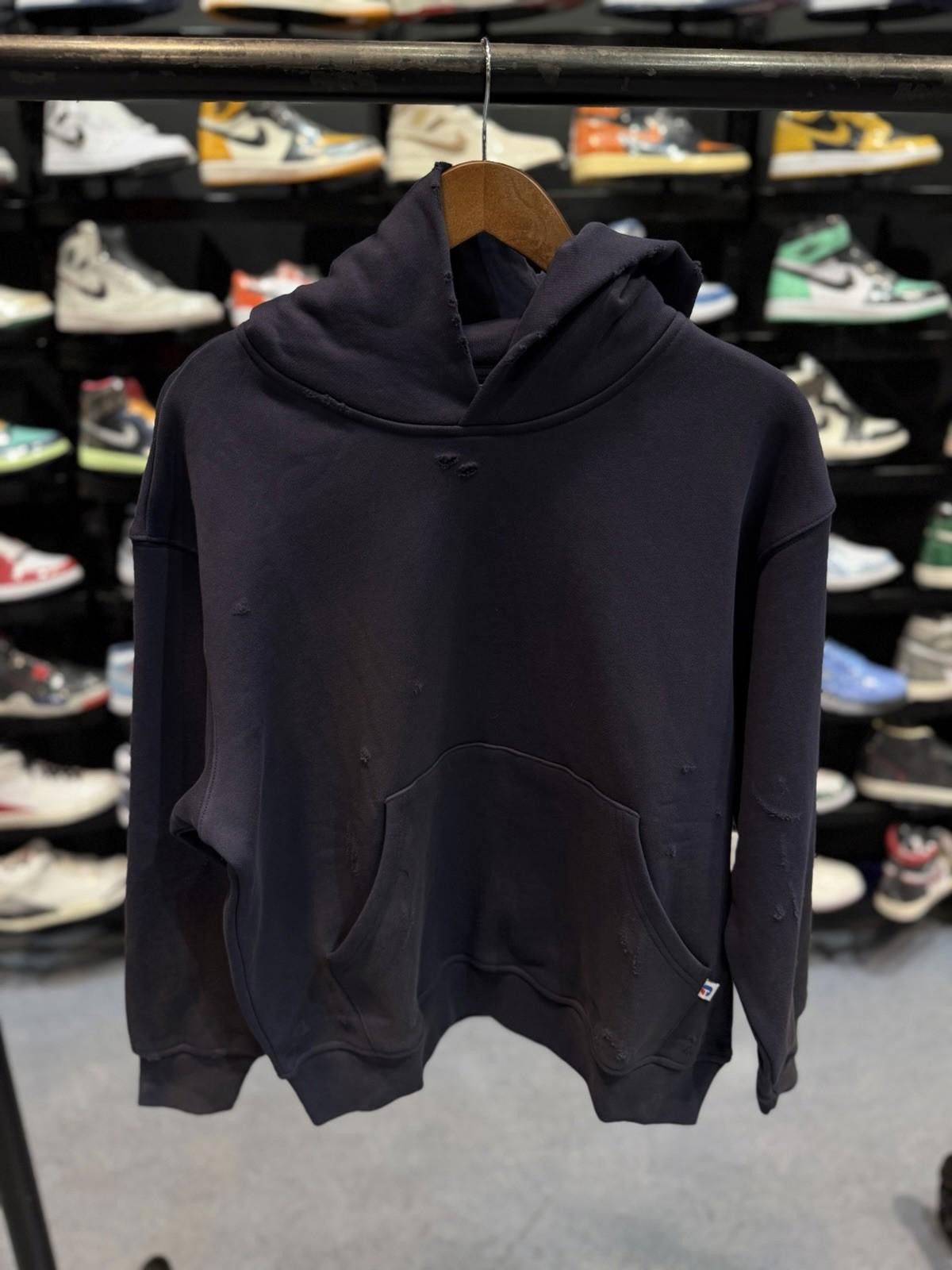 HMDD HMDD Blue Chim Distressed Hoodie Size Small Brand New Size US S / EU 44-46 / 1 - 3 Thumbnail