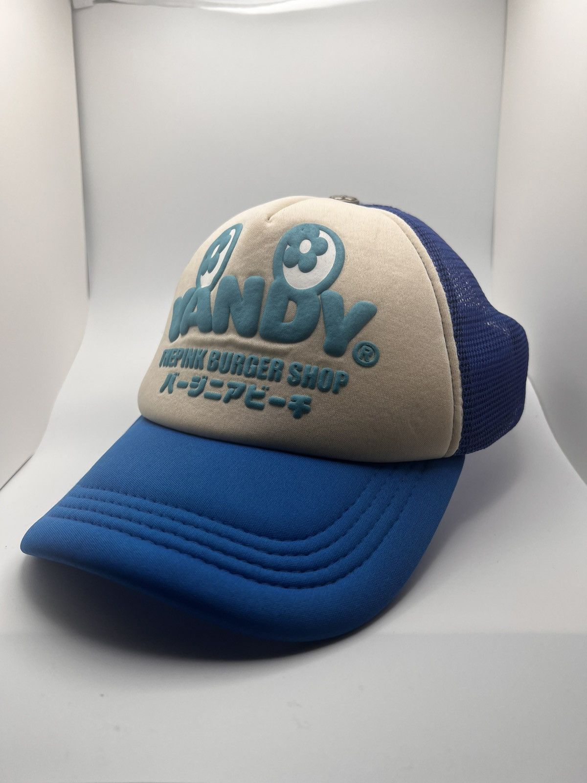 Vandy The Pink Vandy the Pink S/S 23 Trucker hat Blue Size ONE SIZE - 2 Thumbnail