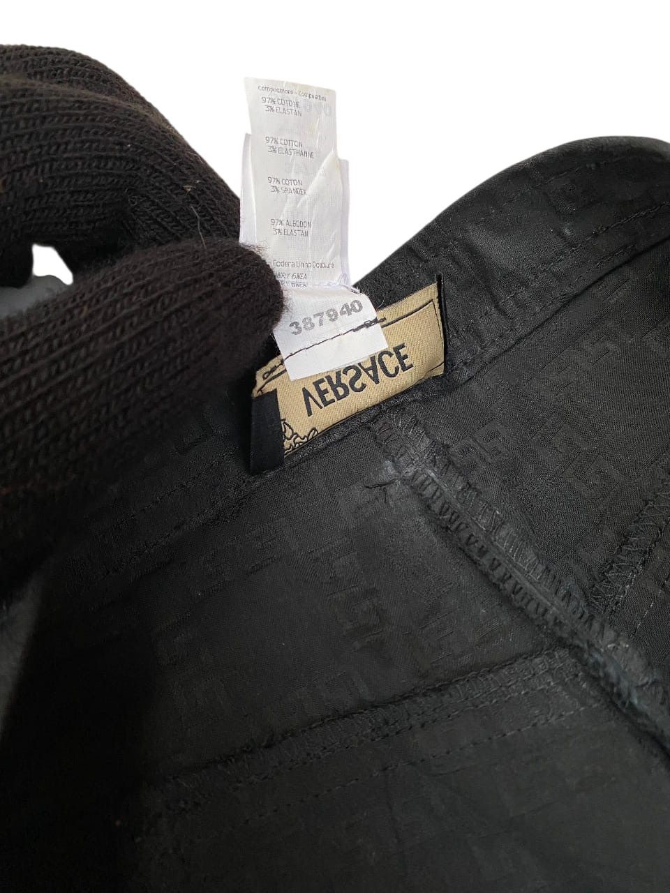 Versace Versace Monogram Flare pants Size 27" / US 4 / IT 40 - 11 Thumbnail