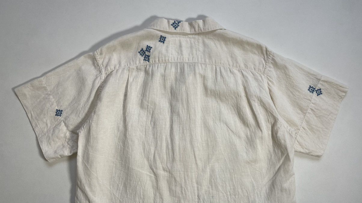 Story Mfg. ‘Greetings’ Embroidered Boxy Shirt Size US M / EU 48-50 / 2 - 13 Thumbnail