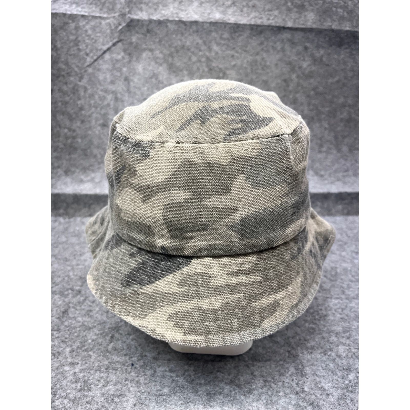 Vintage VINTAGE Camouflage Hat Bucket Adult One Size Green Cotton Hunt Camp? Size ONE SIZE - 7 Thumbnail